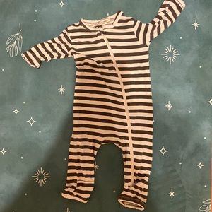 Larkspur bamboo zip up